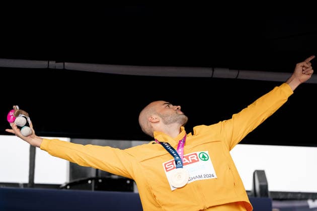 Julian Weber, USC Mainz, Men s Javelin Throw, GBR, Track and Field, Athletics, 2026 European Athletics Championships, 2026 European Track and Field Championships, Birmingham 2026, August 9, 2026, GBR, Track and Field, Athletics, 2026 European Athletics Championships, 2026 European Track and Field Championships, Birmingham 2026, August 9, 2026, Birmingham Copyright: xStefanxMayerx EP_SMR