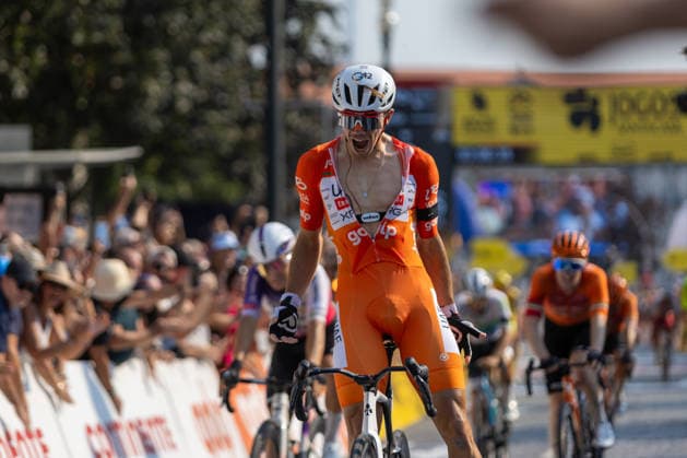 August 16, 2026, Porto, Porto, Portugal: Mondim de Basto, August 16 - Rui Oliveira of Portugal and UAE Team Emirates XRG celebrates the stage win during the 10th stage from Maia to Porto of the Volta a Portugal 2026 on August 16, 2026 in Porto, Portugal Porto Portugal - ZUMAl192 20260816_zsp_l192_011 Copyright: xMiguelxLemosx