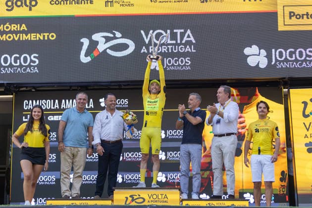 Cycling, Tour of Portugal, Alexis Guerin takes the overall victory