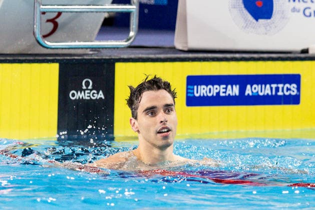 European Aquatics Championships Swimming Day 7 Apostolos Christou during European Aquatics Championships Swimming Day 7 in Paris, France, on August 16, 2026 Paris France  Copyright: xFotoxOlimpikx originalFilename:jastrzebowski-european260816_npM8D