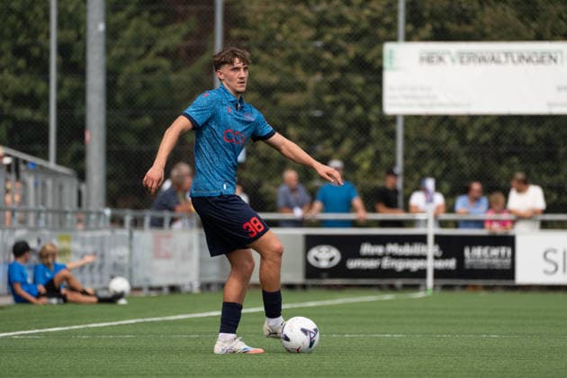 KERZERS, FRIBOURG, SWITZERLAND - AUGUST 16: Ryan Kessler of FC Sion during the Swiss Cup first round match between FC Kerzers and FC Sion at Stadion Erli on August 16, 2026 in Kerzers, Fribourg, Switzerland. Copyright: xLivioxBaeriswylx xSPPx Sportspressphoto_SPR209043