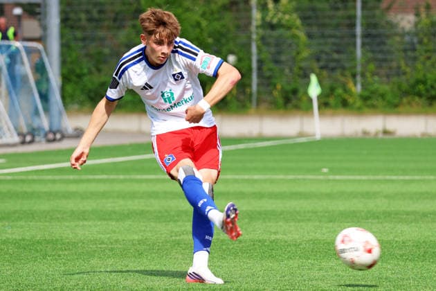 Regionalliga Nord 2026–2027 Season: Hamburger SV II vs. SV Drochtersen-Assel at Hoheluft Stadium; Mads Broecker, HSV II