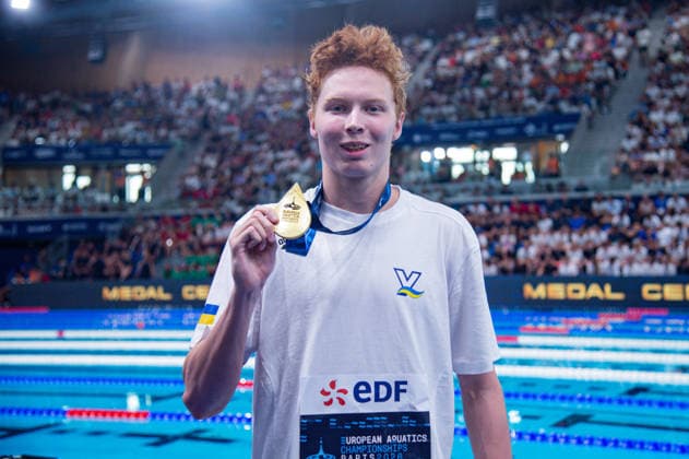 Sport Bilder des Tages NATATION : Championnat d europe de natation 2026 - PARIS - 16 08 2026 Nikita Sheremet (UKR) Saint DenisFrance  Copyright: xBaptistexAutissierx