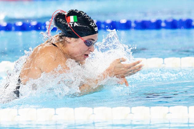 European Aquatics Championships Swimming Day 7 Benedetta Pilato during European Aquatics Championships Swimming Day 7 in Paris, France, on August 16, 2026 Paris France  Copyright: xFotoxOlimpikx originalFilename:jastrzebowski-european260816_npn9I