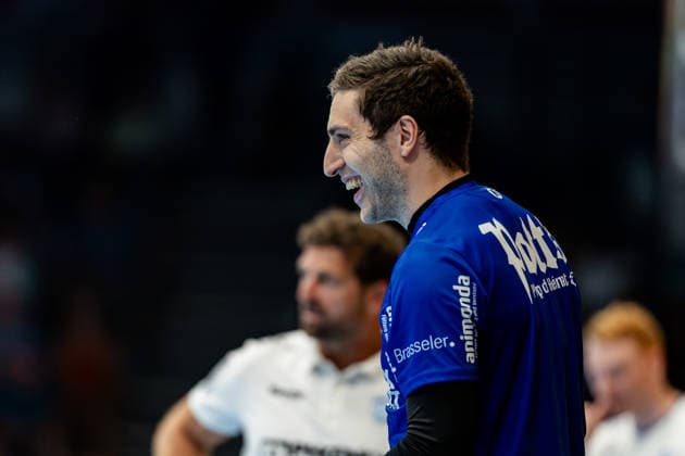 August 16, 2026, GER, Handball, Men, Season 26–27, Wartburg Cup presented by Koetter Security, ThSV Eisenach vs. TBV Lemgo Lippe, Domenico Ebner, TVB Lemgo Lippe, 99817 Eisenach, Werner Assmann, Halle Am Sportp, Thuringia, Germany
