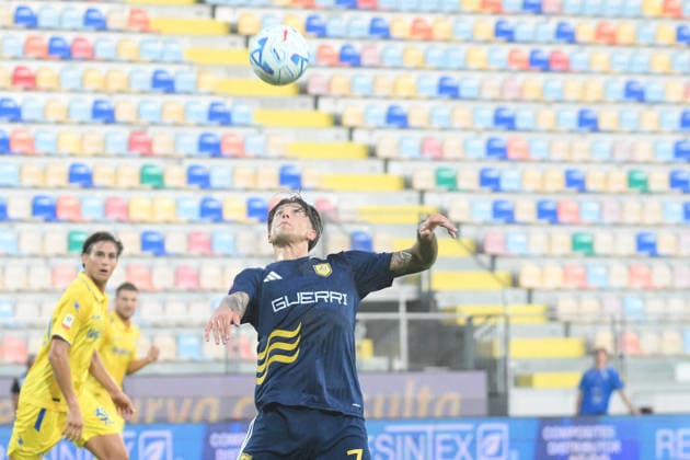 SOCCER - Coppa Italia - Frosinone Calcio vs. SS Juve Stabia Photo by IPA ABACAPRESS.COM87549669 - Nicola Patane of SS Juve Stabia in action during the Coppa Italia Freccia Rossa match between Frosinone Calcio and SS Juve Stabia at Benito Stirpe Stadium Frosinone Italy  Copyright: xIPAxSport ABACAx