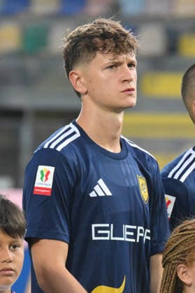 SOCCER - Coppa Italia - Frosinone Calcio vs. SS Juve Stabia Photo by IPA ABACAPRESS.COM87549672 - Thomas Battistella of SS Juve Stabia watches the Coppa Italia Freccia Rossa match between Frosinone Calcio and SS Juve Stabia at Benito Stirpe Stadium Frosinone Italy  Copyright: xIPAxSport ABACAx