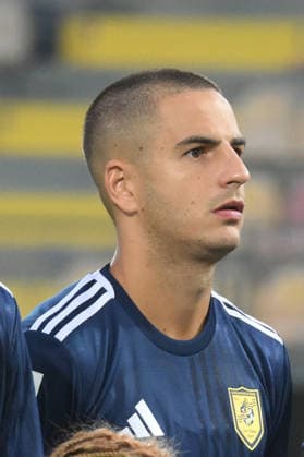 SOCCER - Coppa Italia - Frosinone Calcio vs. SS Juve Stabia Photo by IPA ABACAPRESS.COM87549674 - Davide Buglio of SS Juve Stabia watches the Coppa Italia Freccia Rossa match between Frosinone Calcio and SS Juve Stabia at Benito Stirpe Stadium Frosinone Italy  Copyright: xIPAxSport ABACAx