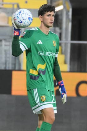 SOCCER - Coppa Italia - Frosinone Calcio vs. SS Juve Stabia Photo by IPA ABACAPRESS.COM87549699 - Pietro Boer of SS Juve Stabia in action during the Coppa Italia Freccia Rossa match between Frosinone Calcio and SS Juve Stabia at Benito Stirpe Stadium Frosinone Italy  Copyright: xIPAxSport ABACAx