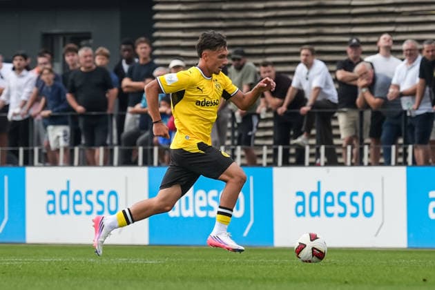Saturday, August 15, 2026, 2026–2027 Season, Matchday 2, U19 DFB Youth League, Preliminary Round, Group H, at BVB Fußballpark Hohenbuschei, Dortmund, Germany BV Borussia Dortmund U19 vs. FC Schalke 04 U19 Ioannis Christos Kostoglou BVB