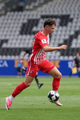 Leon Catak, SC Freiburg II, 09 on the Ball, Germany, Soccer, Regionalliga Southwest, Matchday 2, 2026–2027, SC Freiburg II vs. KSV Hessen Kassel, August 16, 2026, Dreisamstadion, Freiburg, Dreisamstadion, Baden-Württemberg, Germany Copyright: xArnexAmbergx