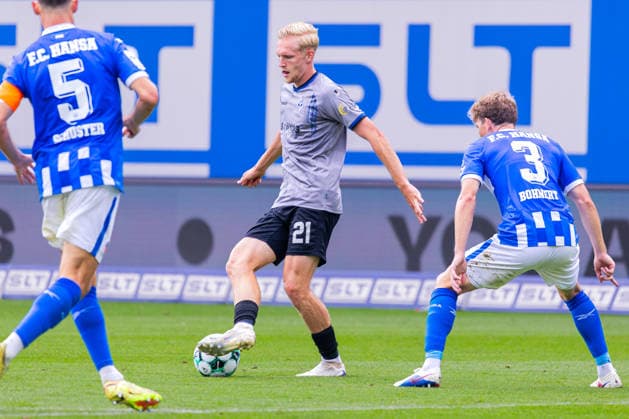 German 3rd Division, 2026–2027 Season, August 16, 2026, Matchday 2, FC Hansa Rostock vs. Waldhof Mannheim, Ostseestadion Copyright: xMichellexLukax