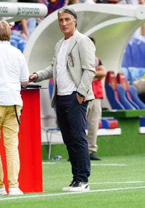 August 16, 2026 Switzerland Basel St. Jakob Park Men s Soccer 2026–2027 Season Friendly Match FC Basel vs. FC Barcelona 2–5 Photo by Murat Yakin, Swiss National Soccer Team Coach, Action Shot