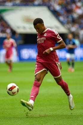 August 16, 2026, GER, Soccer, Men s, Friendly, 2026–2027 Season, FC Schalke 04 vs. Real Madrid CF, Kylian Mbappé (RMA) in action with the ball, solo play Copyright: xSvenxHanischx
