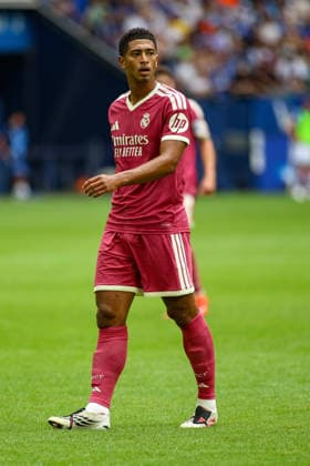 August 16, 2026, GER, Soccer, Men s, Friendly, 2026–2027 Season, FC Schalke 04 vs. Real Madrid CF; Jude Bellingham (RMA) is watching Copyright: xSvenxHanischx