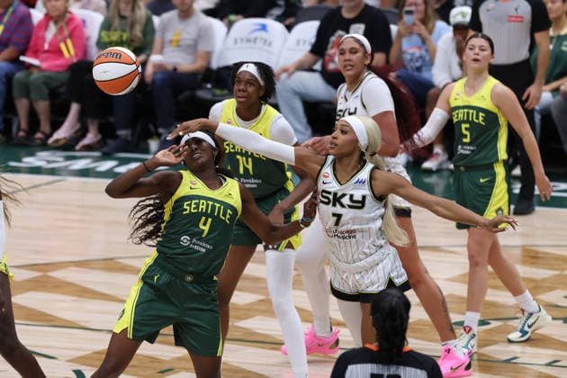 Basketball, WNBA, Seattle Storm v Chicago Sky