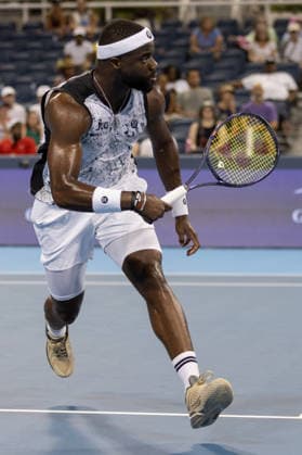 MASON, OHIO - AUGUST 16: Frances Tiafoe of United States in action during day six of the Cincinnati Open at the Lindner Family Tennis Center on August 16, 2026 in Mason, Ohio. Copyright: xShainaxBenhiyoun SPPx Sportspressphoto_SPR210005