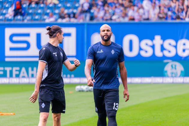 German 3rd Division, 2026–2027 Season, August 16, 2026, Matchday 2, FC Hansa Rostock vs. Waldhof Mannheim, Ostseestadion Boyd, Terrence Waldhof Mannheim, 13 Copyright: xMichellexLukax