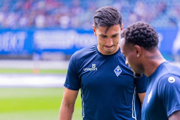 German 3rd Division, 2026–2027 Season, August 16, 2026, Matchday 2, FC Hansa Rostock vs. Waldhof Mannheim, Ostseestadion Kammerknecht, Claudio Waldhof Mannheim, 15 Copyright: xMichellexLukax