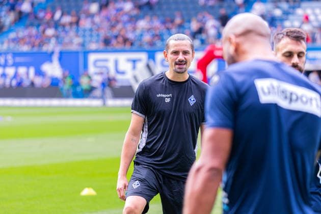 German 3rd Division, 2026–2027 Season, August 16, 2026, Matchday 2, FC Hansa Rostock vs. Waldhof Mannheim, Ostseestadion, Athletic Trainer Copyright: xMichellexLukax