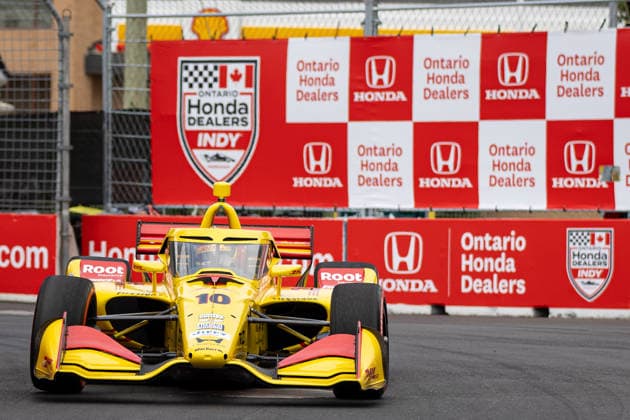 2026 Ontario Honda Dealers Indy At Markham - Race Alex Palou ( 10), of Chip Ganassi Racing Honda, during the 2026 Ontario Honda Dealers Indy at Markham on the Streets of Markham in Markham, Ontario, on August 16, 2026. Markham Canada  Copyright: xMathewxKox originalFilename:ko-notitle260816_npPlr