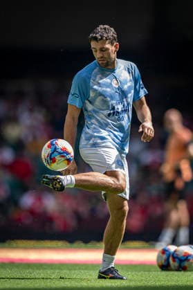 RECORD DATE NOT STATED 16th August 2026; Millennium Stadium, Cardiff, Wales; Community Shield Football, Arsenal versus Manchester City; Mateo Kovacic of Manchester City during the pre-match warm-up GodfreyxPitt