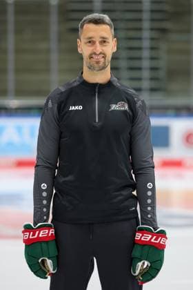 Goaltending Coach Dennis Endras, Augsburger Panther; team and player photos; Augsburger Panther; 2026–2027 season; ice hockey; Penny DEL; August 17, 2025, Augsburg, Bavaria, Germany Copyright: xkolbert-press ChristianxKolbertx