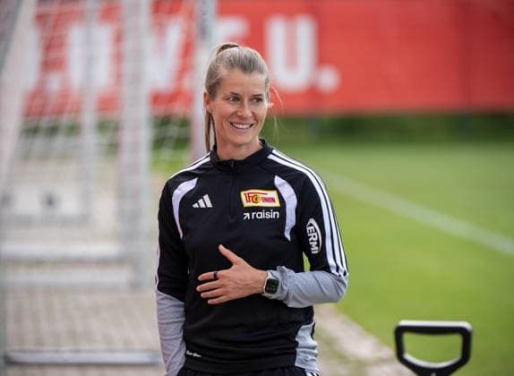 Soccer, Women, 2026–2027 Season, Google Pixel Women s Bundesliga, 1. FC Union Berlin, Practice, Coach Marie Louise Eta, 1. FC Union Women s Team, August 18, 2026, Copyright: xMatthiasxKochx