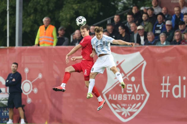 Football, Bavarian Regional League, TSV Aubstadt v TSV 1860 Munich