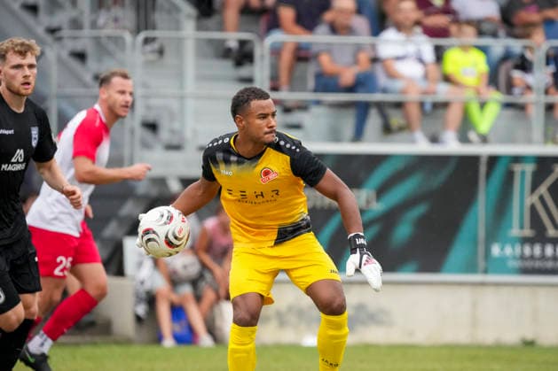 Andre Port TSV Berg, 1, GER, TSV Berg vs. SSV Ulm 1846 Soccer, Soccer, WFV Cup, 3rd Round, 2026–2027 Season, August 18, 2026 GER, TSV Berg vs. SSV Ulm 1846 Soccer, Soccer, WFV Cup, Round 3, 2026–2027 Season, August 18, 2026 Berg Copyright: xEibner-Pressefoto MaximilianxRistx EP_MRT