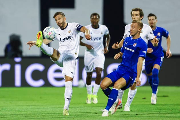 Champions League qualification, playoff Dinamo Zagreb vs. Viking Zagreb 20260818 Viking coach Morten Jensen during the Champions League qualifying playoff match between Dinamo Zagreb and Viking at Maksimir Stadium Photo Nikola Krstic NTB Zagreb Croatia EDITORIAL USE ONLY RESTRICTED USE FOR BETTING COMPANIES  Copyright: xNTBx