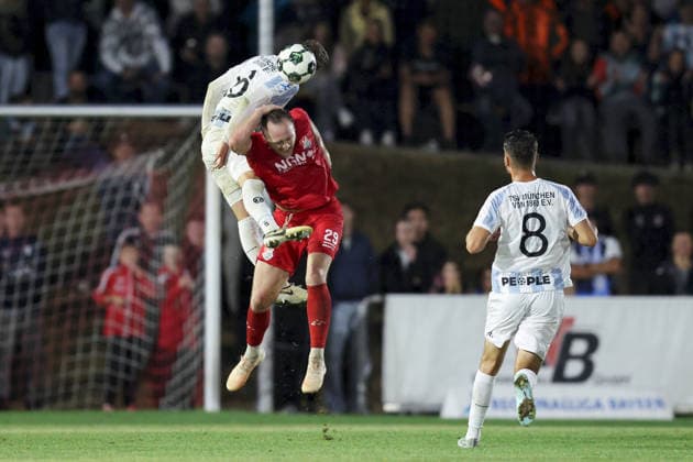 August 18, 2026, Men s Soccer, 2026–2027 Season, Bavarian Regional League, Matchday 5: TSV Aubstadt vs. TSV 1860 Munich, Benedikt Hoppe 6, TSV 1860 Munich and Marco Nickel 29, TSV Aubstadt, Sulzfeld, Schulstadion Aubstadt, NGN Arena, Bavaria, Germany