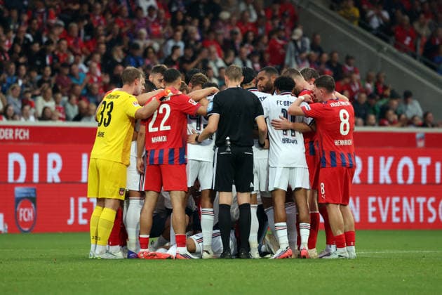 August 18, 2026: 1 FC Heidenheim vs. FC Bayern Munich, Germany, Heidenheim, August 18, 2026, Soccer, Bundesliga, 2026–2027 Season, Friendly Match, 1 FC Heidenheim vs. FC Bayern Munich, Jamal Musiala, FC Bayern Munich, Injury
