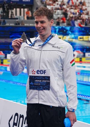 15 Aout European Aquatics Championships Paris 2026 Finales SARKANY Zalan of Hongrie During Podium 1500 M Freestyle Men at the European Swimming Championships at the Greater Paris Metropolis Olympic Aquatics Centre in Paris (France) on August 15, 2026.Credit Laurent Lairys Podium 50 M Freestyle Women at the European Swimming Championships at the Greater Paris Metropolis Olympic Aquatics Centre in Paris (France) on August 12, 2026.Credit Laurent Lairys Podium 50 M Freestyle Women at the European Swimming Championships at the Greater Paris Metropolis Olympic Aquatics Centre in Paris (France) on August 15, 2026.Credit Laurent Lairys During Finale 4000 M Freestyle Men at the European Swimming Championships at the Greater Paris Metropolis Olympic Aquatics Centre in Paris (France) on August 16 2026.Credit Laurent Lairys parisFrance  Copyright: xLaurentxLairysx