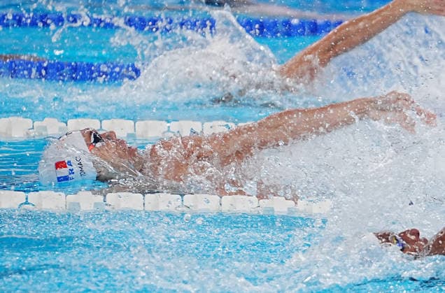 15 Aout European Aquatics Championships Paris 2026 Finales Tomac Mewen of France During 1 2 100 M Dos Men at the European Swimming Championships at the Greater Paris Metropolis Olympic Aquatics Centre in Paris (France) on August 15, 2026.Credit Laurent Lairys Podium 50 M Freestyle Women at the European Swimming Championships at the Greater Paris Metropolis Olympic Aquatics Centre in Paris (France) on August 12, 2026.Credit Laurent Lairys Podium 50 M Freestyle Women at the European Swimming Championships at the Greater Paris Metropolis Olympic Aquatics Centre in Paris (France) on August 15, 2026.Credit Laurent Lairys During Finale 4000 M Freestyle Men at the European Swimming Championships at the Greater Paris Metropolis Olympic Aquatics Centre in Paris (France) on August 16 2026.Credit Laurent Lairys parisFrance  Copyright: xLaurentxLairysx