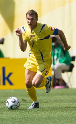Soccer, 2006 World Cup, Ukraine, Andriy Shevchenko, Leipzig, Germany  Copyright: xLennartxManssonx