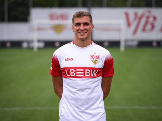 SOCCER: BUNDESLIGA 1, 2026–2027 SEASON, August 18, 2026: Photo shoot at VfB Stuttgart’s Grischa Proemel training facility