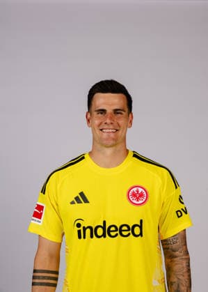 Goalkeeper Michael Zetterer, Eintracht Frankfurt, Eintracht Frankfurt Photo Shoot 2026 2027, Eintracht Frankfurt Photo Shoot 2026 2027, SGE