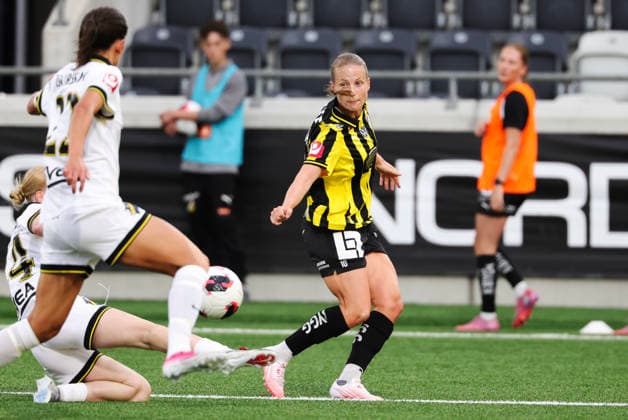GOTHENBURG, SWEDEN, August 23, 2026: Häcken s Anna Anvegard during Sunday s women s soccer match in the Allsvenskan between BK Häcken FF and AIK at the Nordic Wellness Arena in Gothenburg, Sweden x9200x  Copyright: xAdamxIhse TTx DAMALLSVENSKAN HÄCKEN - AIK