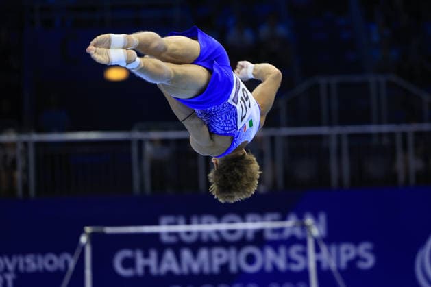 Zagreb, 23.08.2026. - 37TH EUROPEAN MEN™S ARTISTIC GYMNASTICS Men s Artistic Gymnastics Team Final SENIORS. 617 SPERANZA Simone (ITA) Men s Artistic Gymnastics Team Final SENIORS  2S6A7704