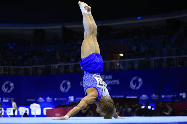 Zagreb, 23.08.2026. - 37TH EUROPEAN MEN™S ARTISTIC GYMNASTICS Men s Artistic Gymnastics Team Final SENIORS. 617 SPERANZA Simone (ITA) Men s Artistic Gymnastics Team Final SENIORS  2S6A7871