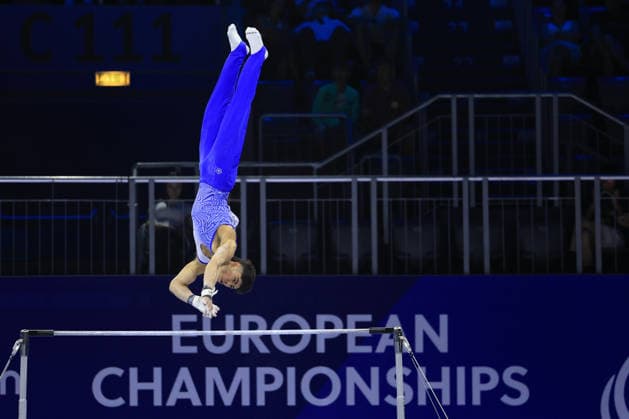 Zagreb, 23.08.2026. - 37TH EUROPEAN MEN™S ARTISTIC GYMNASTICS Men s Artistic Gymnastics Team Final SENIORS. 612 ABBADINI Yumin (ITA) Men s Artistic Gymnastics Team Final SENIORS  2S6A3746