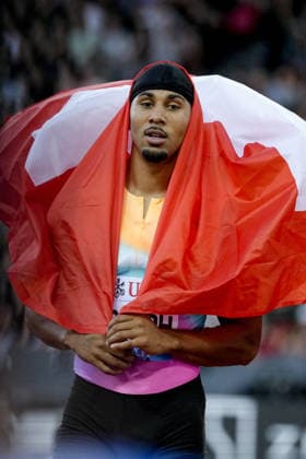 Zürich, Switzerland - August 27: Jason Joseph (SUI) wining in the 110m Hurdles Men during the Wanda Diamond League Weltklasse Zürich at Stadion Letzigrund on August 27, 2026 in Zürich, Switzerland. Copyright: xKjetilxWaberx xSPPx Sportspressphoto_SPR217173