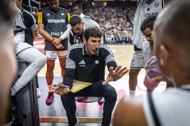 Basketball Cologne, August 27, 2026, World Cup Qualifier: Germany (GER) vs. Netherlands (NED), Alex Mumbru, Germany, National Team Coach