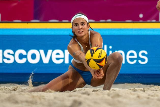 German Beach Championship (German Beach Volleyball Championship) Dortmund, Germany August 27, 2026 DORTMUND, GERMANY AUGUST 27 Sophia Neuß Player 2, Eintracht Spontent during the German Beach Championship (German Beach Volleyball Championship) in Dortmund on August 27, 2026 Copyright: xBEAUTIFULxSPORTS PeterxWeberx