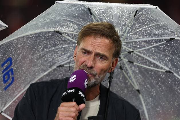 Interview with German National Team Coach Juergen Klopp, FC Bayern Munich vs. VfB Stuttgart, Soccer, Bundesliga 1, Matchday 1, August 28, 2026. DFL and DFB regulations prohibit any use of photographs as image sequences and or quasi-video. Munich, Bayern, Germany Copyright: xkolbert-press ChristianxKolbertx
