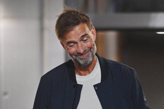 German National Team Coach Juergen KLOPP, GER, single image, cropped single shot, portrait, soccer, 1st Bundesliga, 2026–2027 season, Matchday 1, Matchday 01, FC Bayern Munich vs. VfB Stuttgart 5–1 on August 28, 2026, Allianz Arena