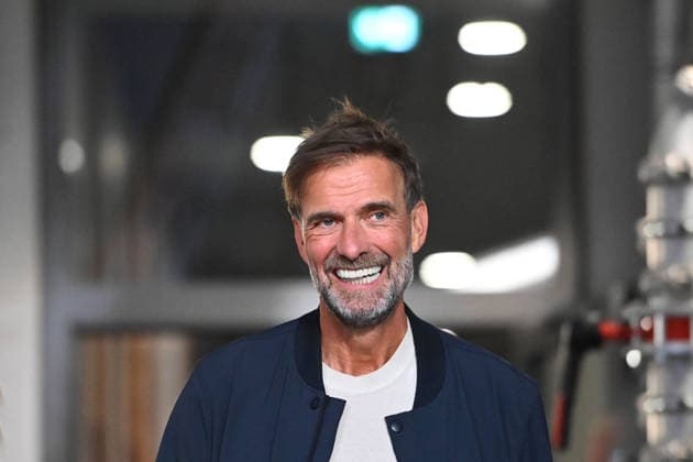 German National Team Coach Juergen KLOPP, single image, cropped close-up, portrait, soccer, Bundesliga Season 2026–2027, Matchday 1, Matchday 01, FC Bayern Munich vs. VfB Stuttgart 5–1 on August 28, 2026, Allianz Arena