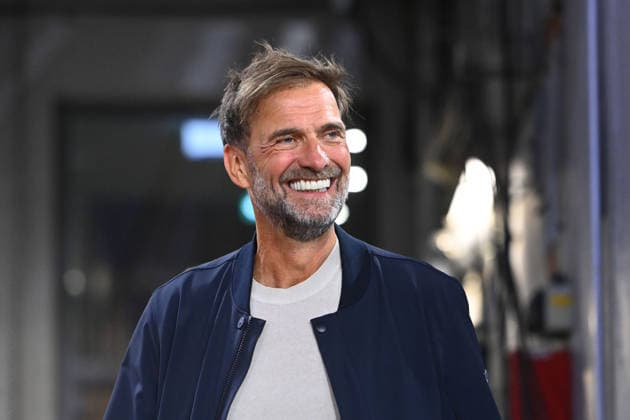 German National Team Coach Juergen KLOPP, GER, single image, cropped close-up, portrait, soccer, Bundesliga Season 2026–2027, Matchday 1, Matchday 01, FC Bayern Munich vs. VfB Stuttgart 5–1 on August 28, 2026, Allianz Arena