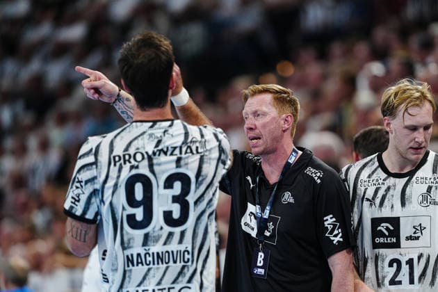 Borge Lund, THW Kiel, Coach (GER), THW Kiel vs. TBV Lemgo Lippe, Handball, 1st Bundesliga, Matchday 1, 2026–2027 Season, August 27, 2026, GER, THW Kiel vs. TBV Lemgo Lippe, Handball, 1st Bundesliga, Matchday 1, 2026–2027 Season, August 27, 2026, Kiel Copyright: xEibner-Pressefoto MarcelxvonxFehrnx EP_MFN